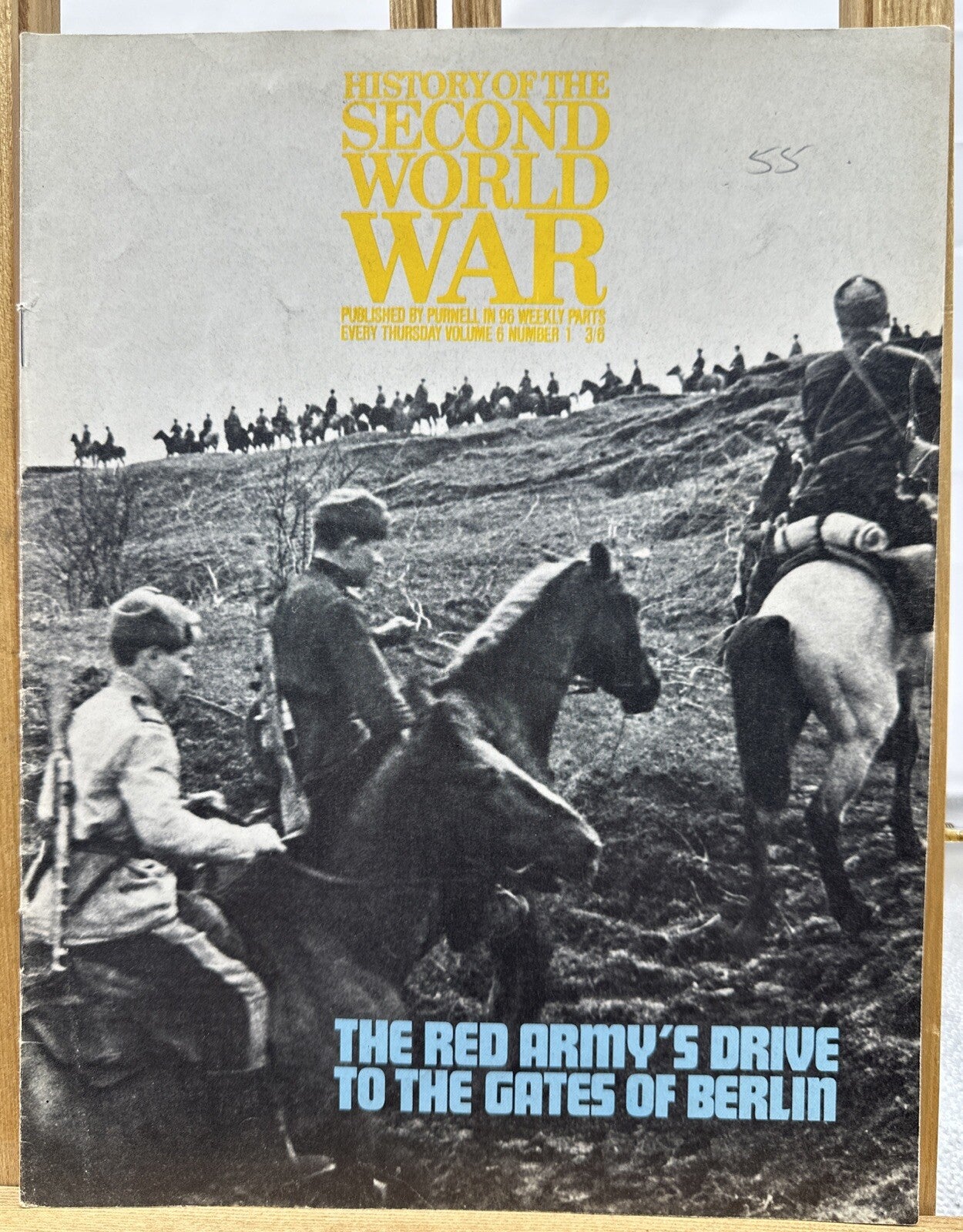 History Of The Second World War II VOL. 6 NO. 1 Magazine In Good Condition