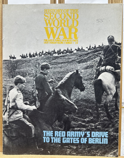 History Of The Second World War II VOL. 6 NO. 1 Magazine In Good Condition