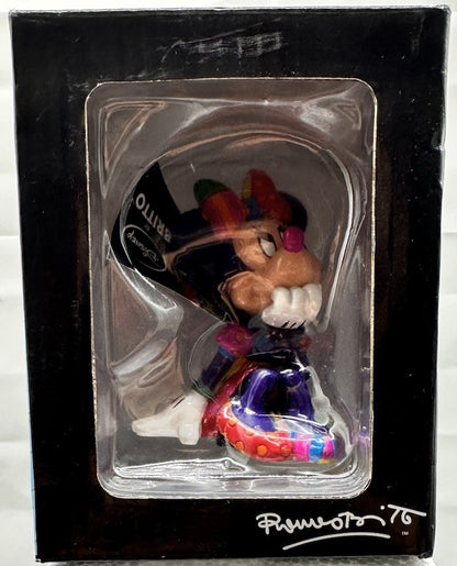 Disney Romero Britto Minnie Mouse Miniature Figurine ~ 4027957 Brand New 8430