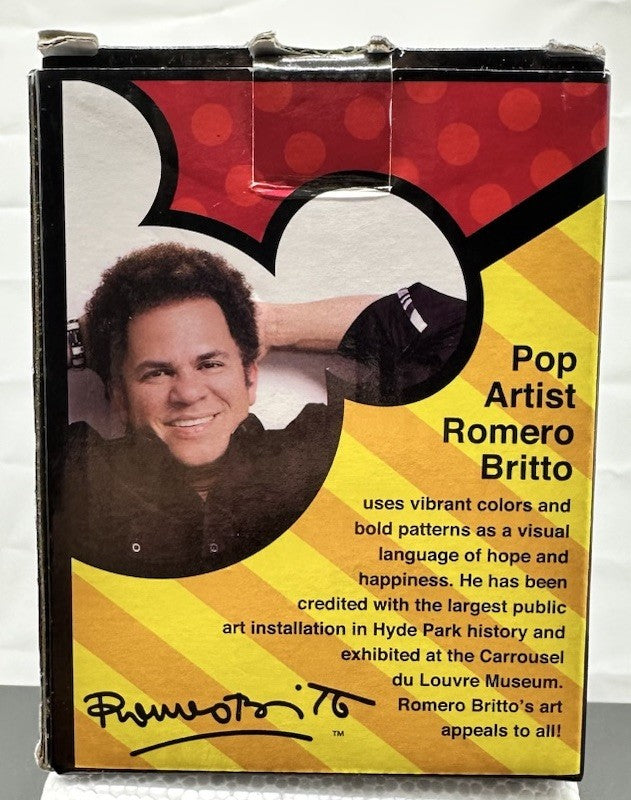 Disney Romero Britto Minnie Mouse Miniature Figurine ~ 4027957 Brand New 8430