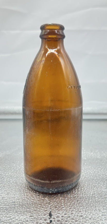 Pick Axe Trademark Beer Bottle Small. Adelaide Bottle Co. In Ok Condition 8344