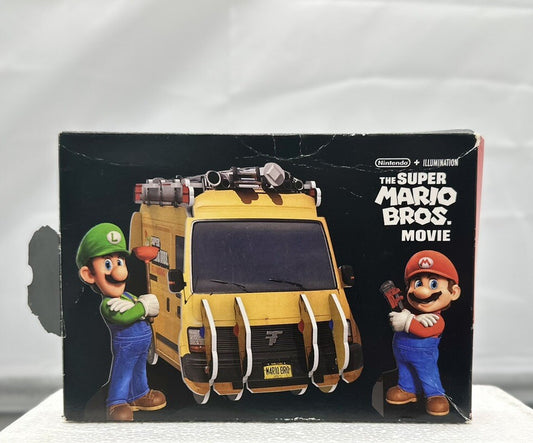 The Super Mario Bros Movie Toy Mario & Luigi Van - McDonalds Toy In GC