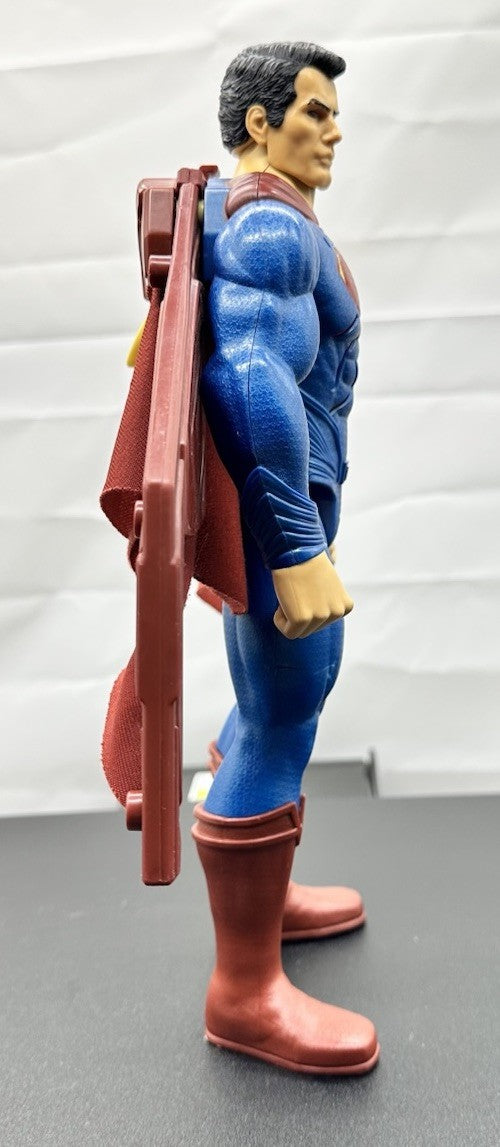 2015 Mattel 12 Inch Heat Vision Action Wing Superman In Good Condition 8582