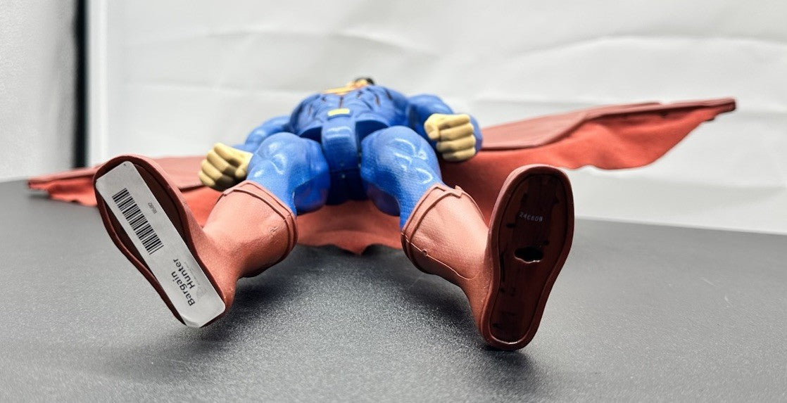 2015 Mattel 12 Inch Heat Vision Action Wing Superman In Good Condition 8582