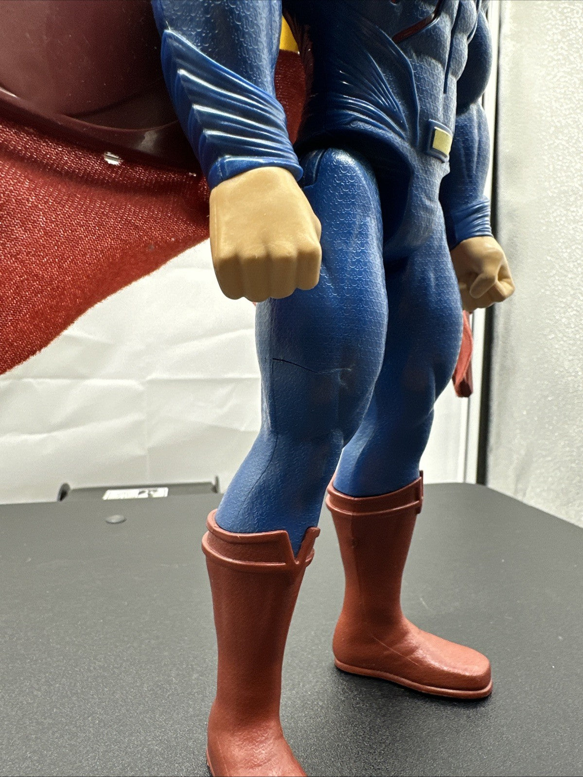2015 Mattel 12 Inch Heat Vision Action Wing Superman In Good Condition 8582