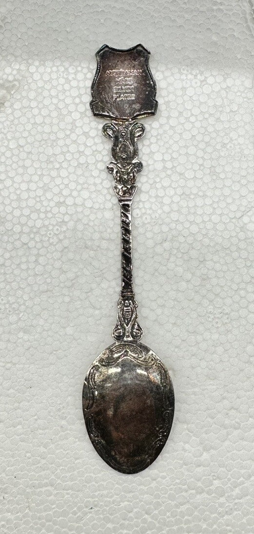 Souvenir Spoon Mothers Day , silver plated OK Condition