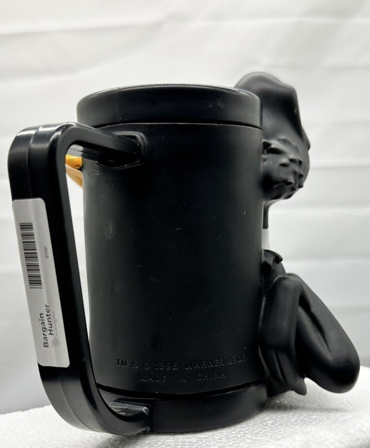 Daffy Duck Looney Tunes Warner Bros 1992 3D Vinyl Cup Mug 8162