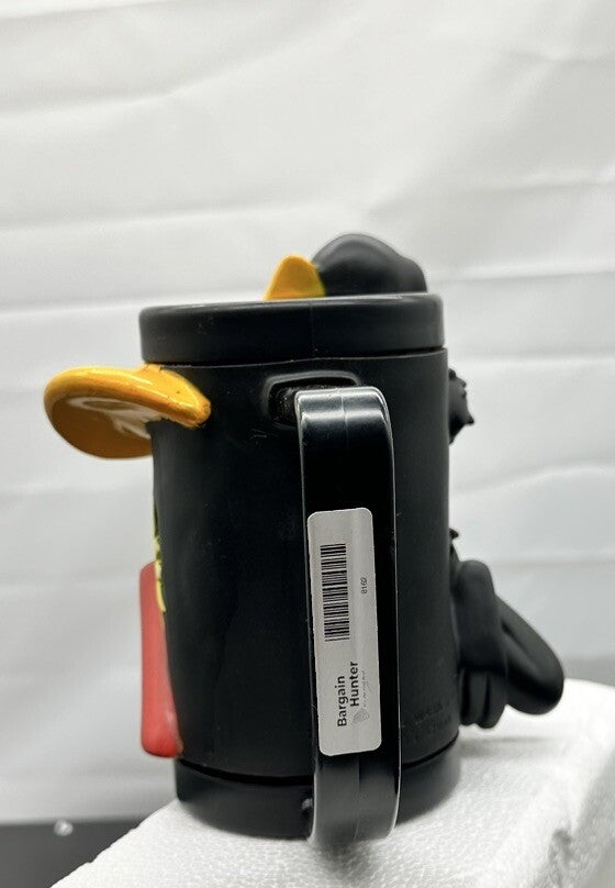 Daffy Duck Looney Tunes Warner Bros 1992 3D Vinyl Cup Mug 8162