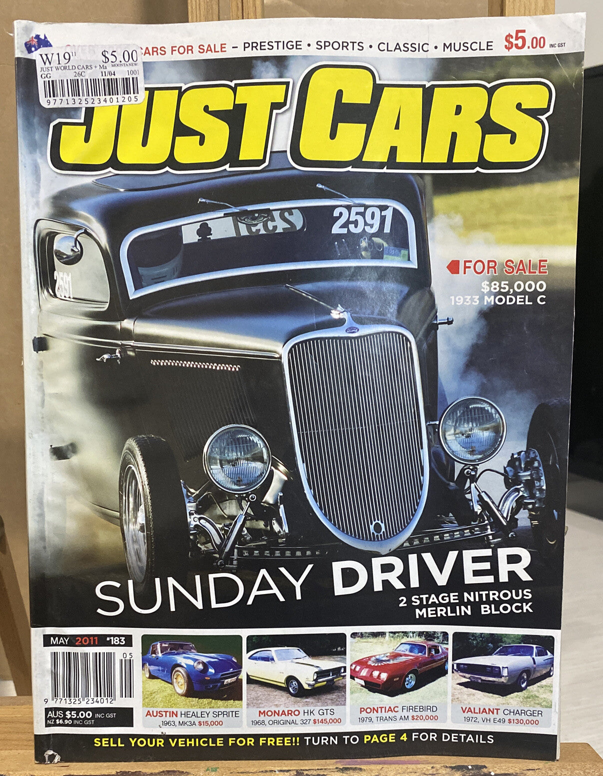 Just Cars May 2011 No 183 Magazine In Good Condition