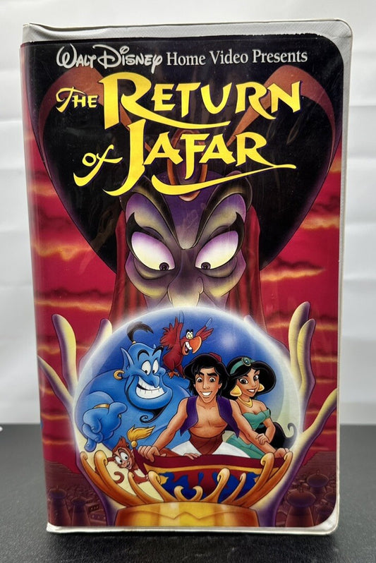 The Return Of Jafar Walt Disney VHS In Good Condition - 8552