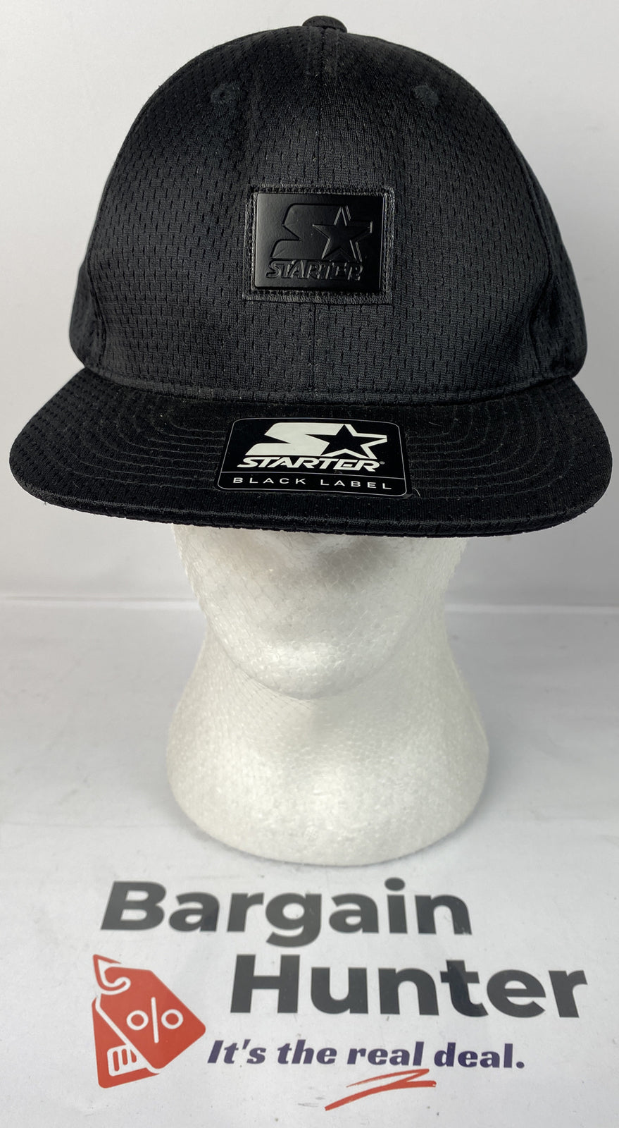 F448 Starter Black Label Baseball Cap / Hat In Good Condition Adjustable Sizing