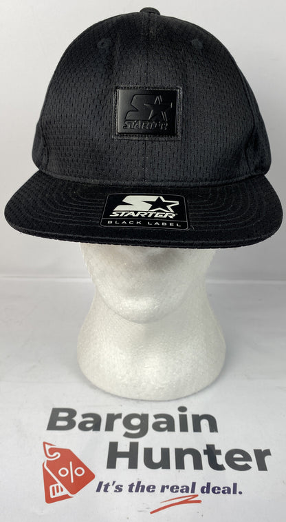 F448 Starter Black Label Baseball Cap / Hat In Good Condition Adjustable Sizing
