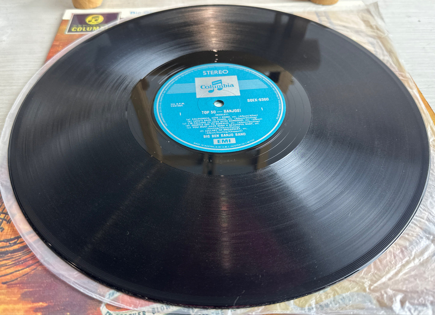 Big Ben Banjo Band, Top 50 Banjos Vinyl LP Record In VGC 4474