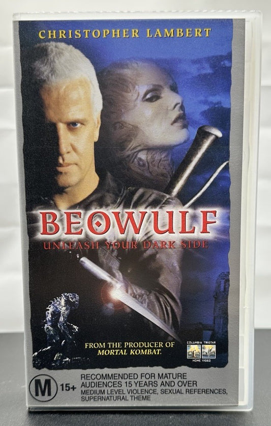 Beowulf 1998 Action Scifi, Christopher Lambert ~ VHS - In Good Condition - 8653