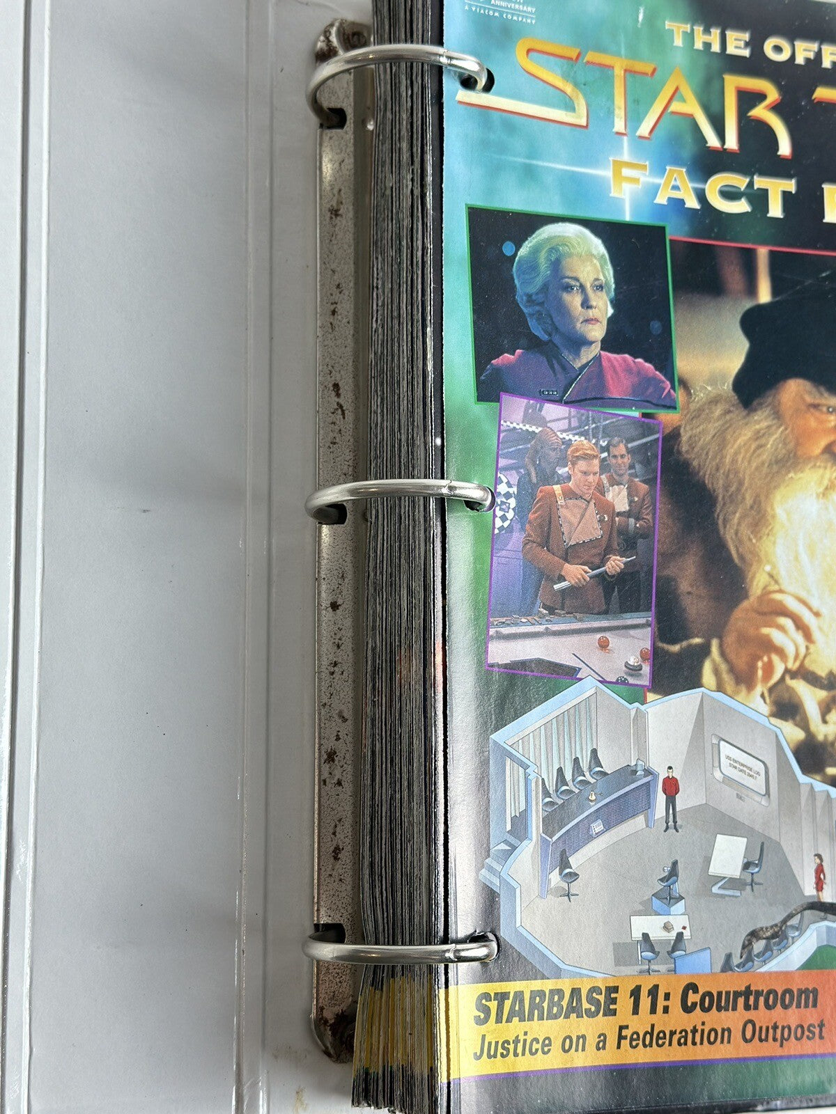 The Official Star Trek Fact Files - Front Covers Files 1 to 300 In GC - 5598