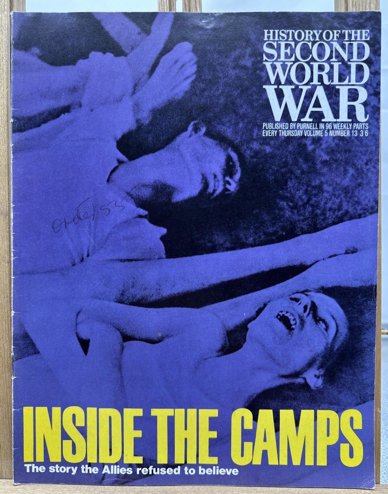 History Of The Second World War II VOL. 5 NO. 13 Magazine In Good Condition