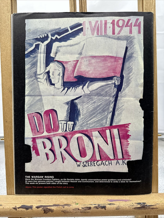 History Of The Second World War II VOL. 5 NO. 13 Magazine In Good Condition