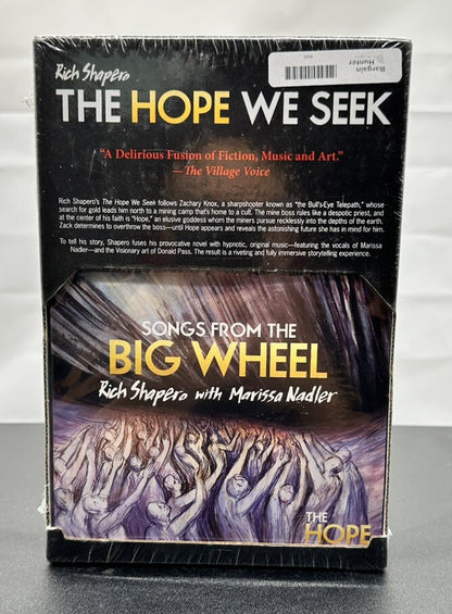 NEW THE HOPE WE SEEK Rich Shapero novel with audio CD Marissa Nadler 8561