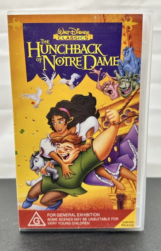 Walt Disney Classic ~ The Hunchback Of Notre Dame ~ VHS In Good Condition - 8610