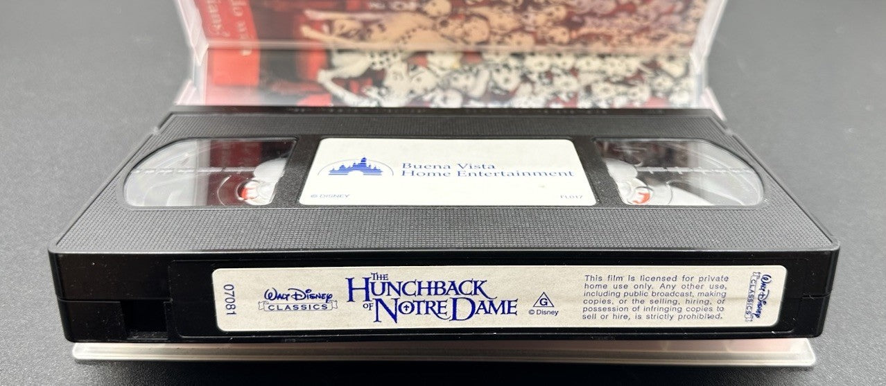 Walt Disney Classic ~ The Hunchback Of Notre Dame ~ VHS In Good Condition - 8610