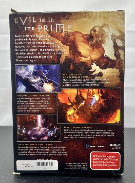 Diablo 3 PC Game In Good Condition 8572