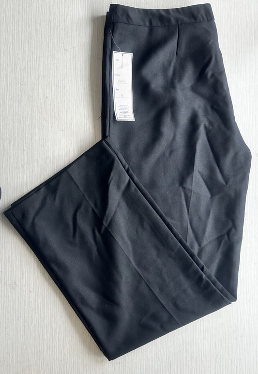 Treloar Australia Workwear Black Trousers Size 16 New With Tags 4106
