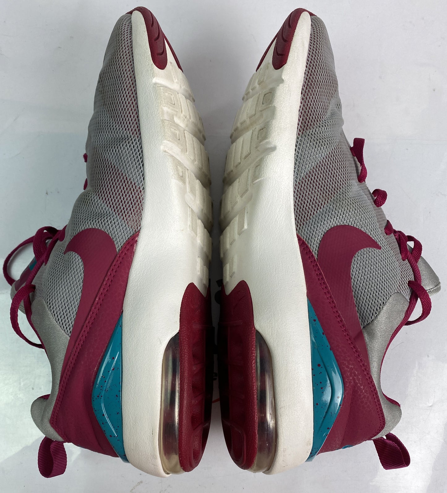 2791 Nike Air Sliver And Pink Shoes US 11 UK 8.5 In Good Condition
