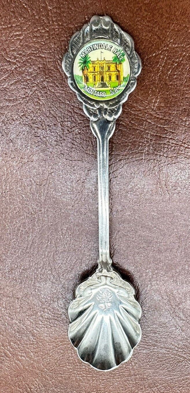 Souvenir Spoon Martindale Hall Mintaro South Australia , silver plated, OK Cond