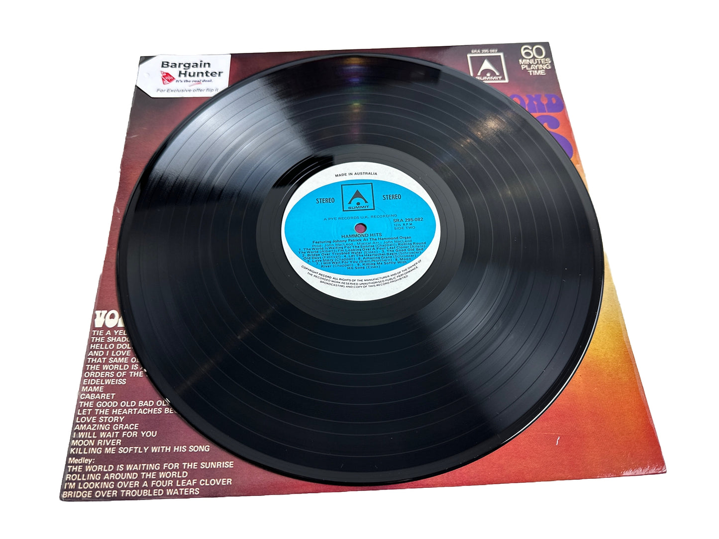 Golden Hour of Hammond Hits - Johnny Patrick - 12" Vinyl Record 3924