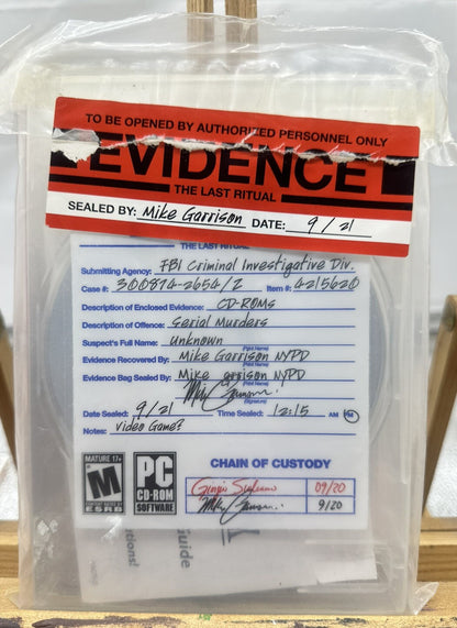 Evidence The Last Ritual PC Game Complete Good Condition 6299