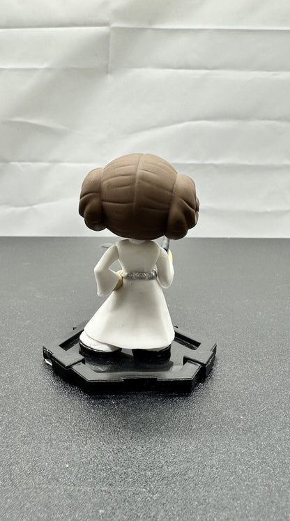 Star Wars PRINCESS LEIA Bobblehead Mystery Mini Funko 6.5cm In Good Cond (8597)