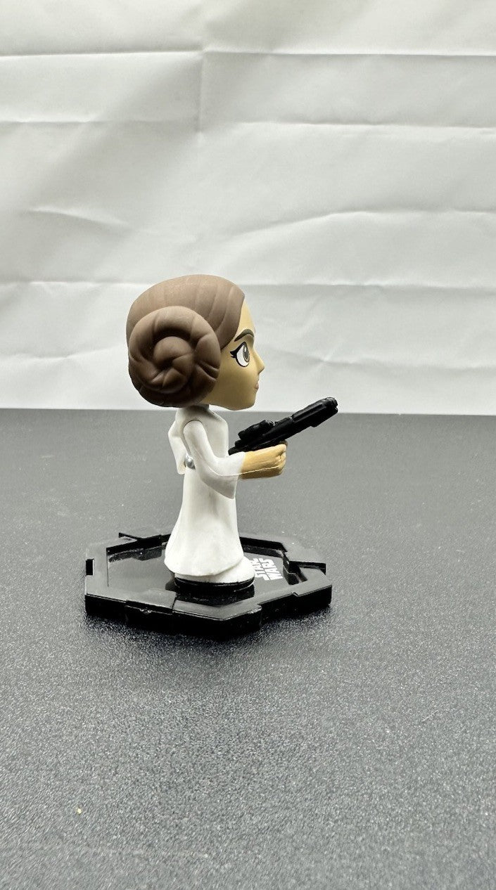 Star Wars PRINCESS LEIA Bobblehead Mystery Mini Funko 6.5cm In Good Cond (8597)