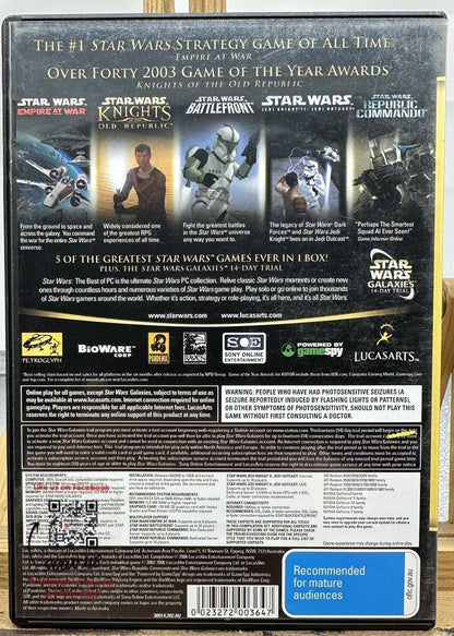 Star Wars The Best Of PC Game In Good Condition - 5495