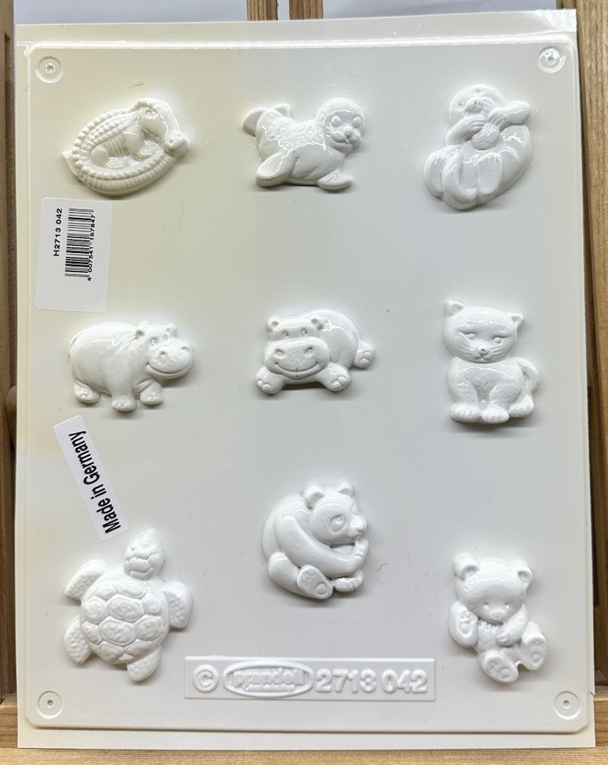 Prandall Zoo Animals Plaster Casting Mould 2713042 Good Condition Made Germany