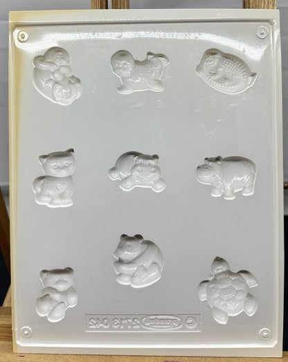 Prandall Zoo Animals Plaster Casting Mould 2713042 Good Condition Made Germany