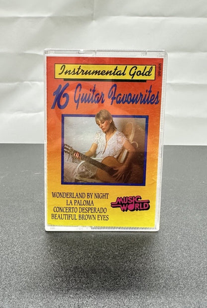 Instrumental Gold 16 Guitar Favourites Cassette Tape In Good Condition 7842