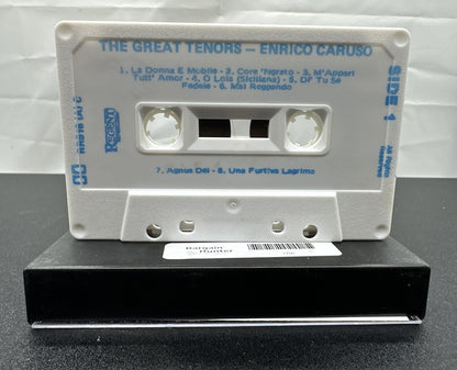 The Great Tenors : Enrico Caruso Cassette Tape In Good Condition 7796