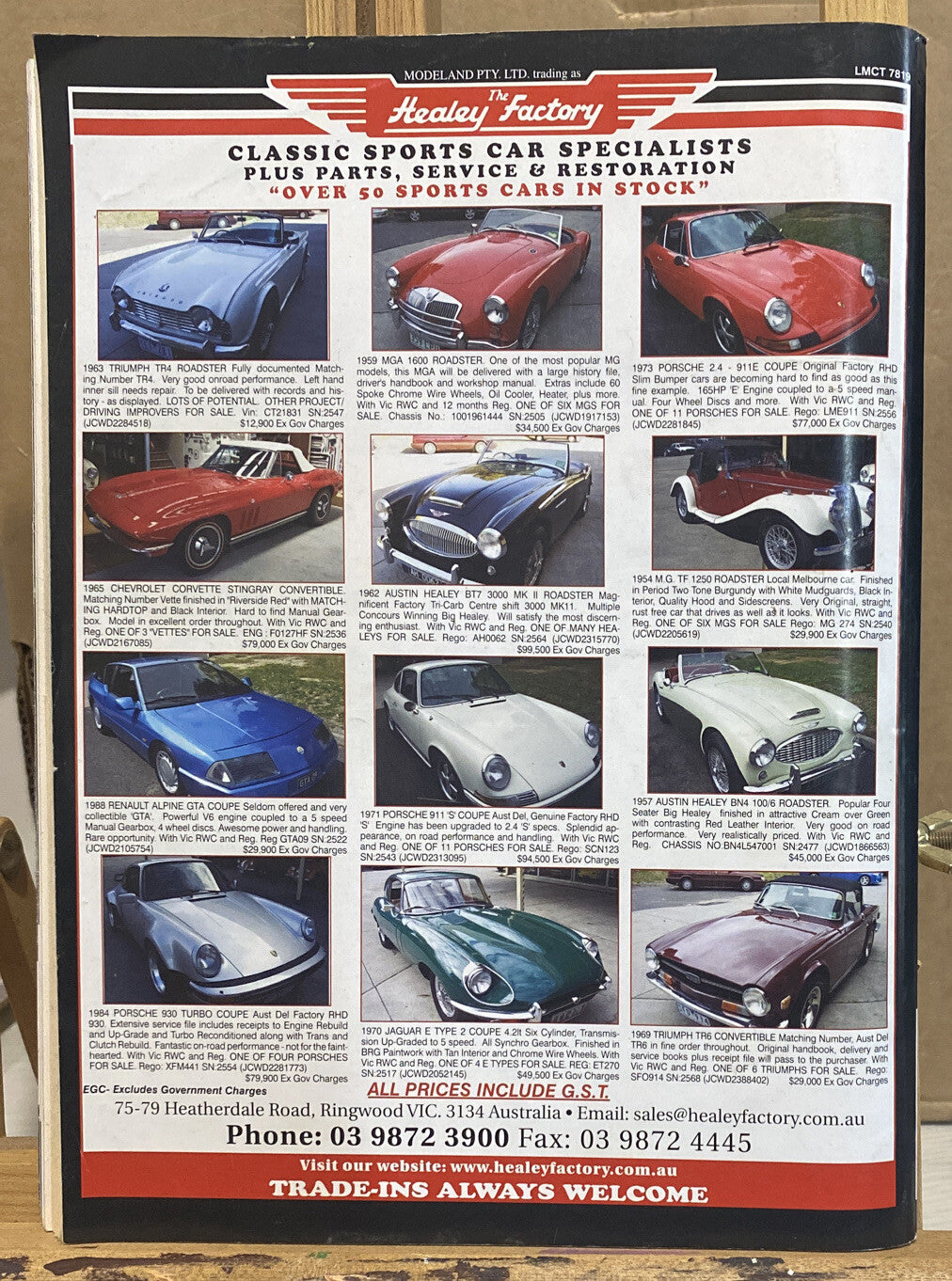 Just Cars March 2011 No 181 Magazine In Good Condition