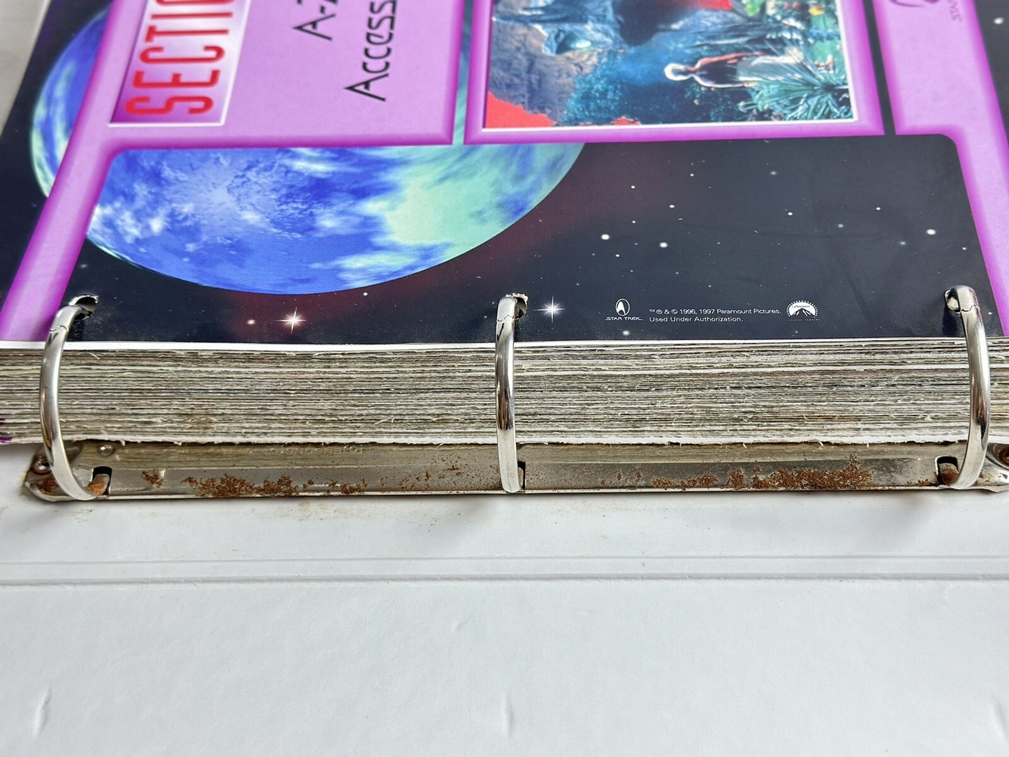 The Official Star Trek Fact Files - Section 7 - A-Z Access Point - In GC - 5602