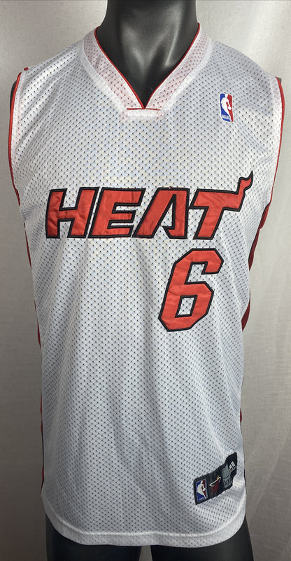 LEBRON JAMES MIAMI HEAT SWINGMAN NBA BASKETBALL JERSEY #6 - SIZE 3XL F279
