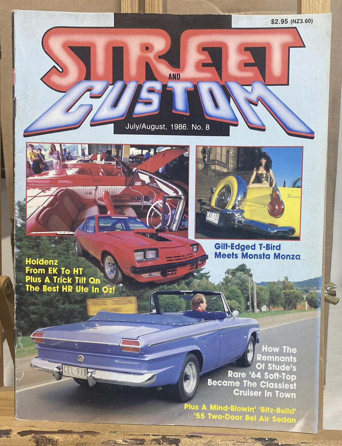 Street and Custom July / August No 8 1986 Magazine In Good Condition