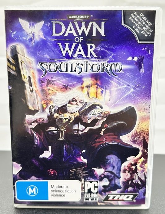 Dawn of War Soulstorm PC Game - In Good Condition 8690
