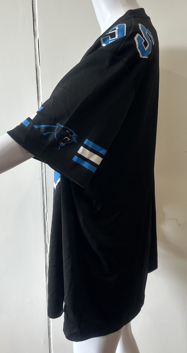 NFL Carolina Panthers 95 Short Sleeve Shirt Size XXL In Good Condition 2666