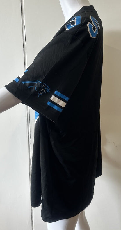 NFL Carolina Panthers 95 Short Sleeve Shirt Size XXL In Good Condition 2666