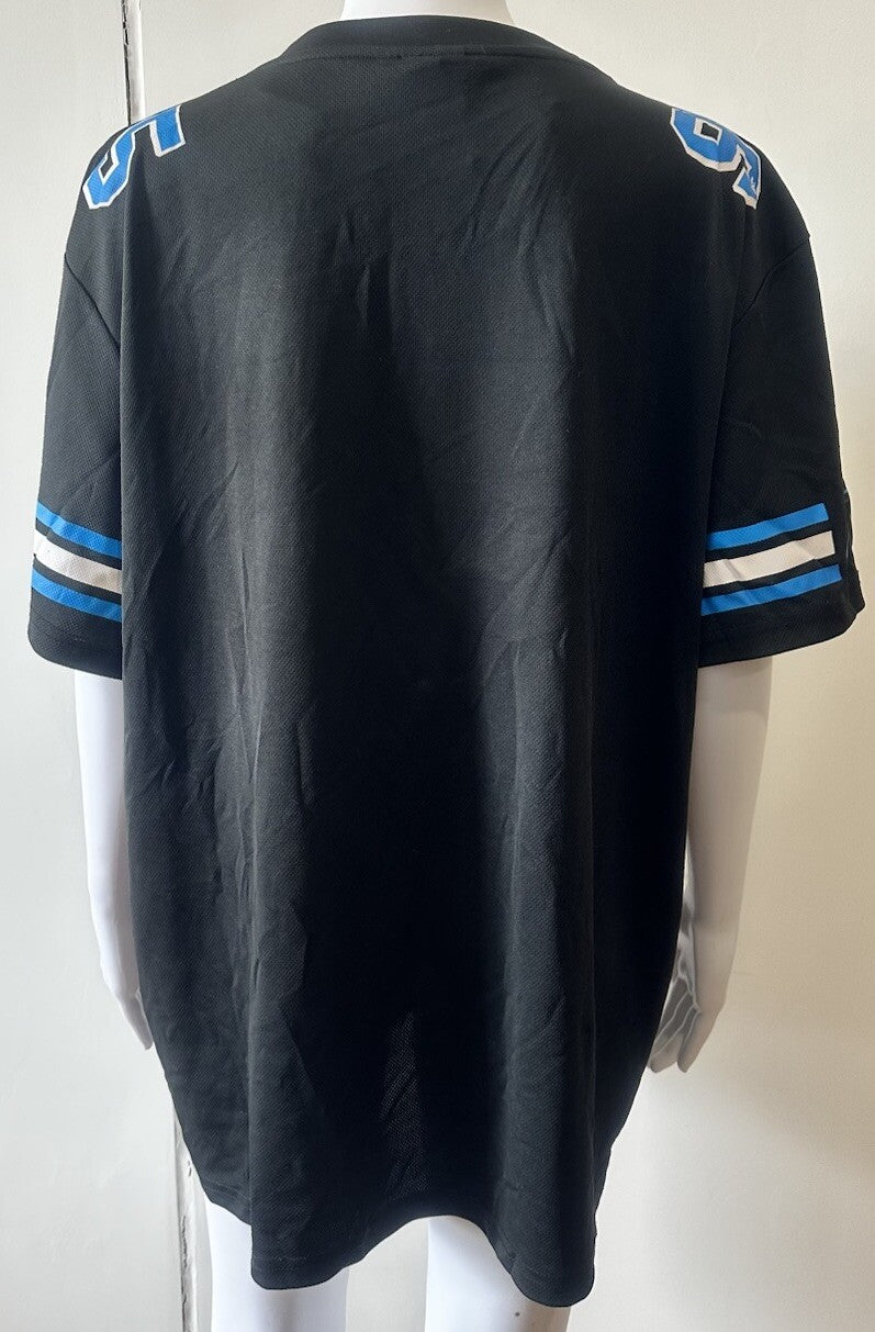 NFL Carolina Panthers 95 Short Sleeve Shirt Size XXL In Good Condition 2666