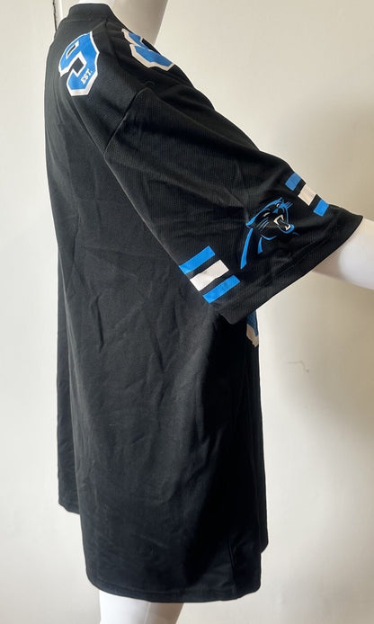 NFL Carolina Panthers 95 Short Sleeve Shirt Size XXL In Good Condition 2666