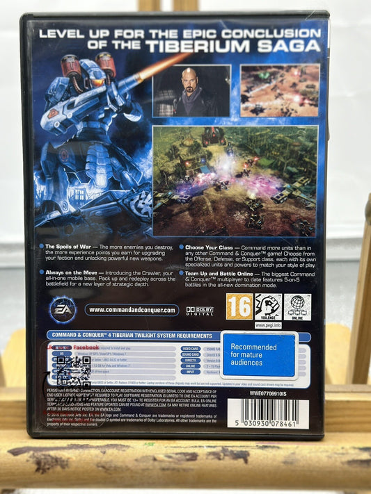 Command And Conquer 4 Tiberian Twilight - PC In Good Condition - 5483
