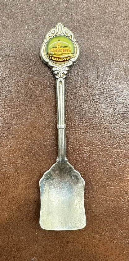 Souvenir Spoon Ararat Victoria Australia Silver plated In OK Cond