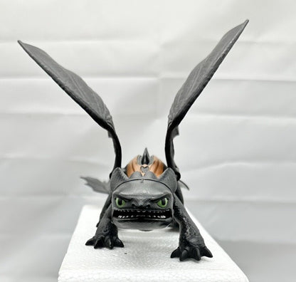2018 How to Train Your Dragon - 9.5" NIGHT FURY TOOTHLESS Incomplete 8564