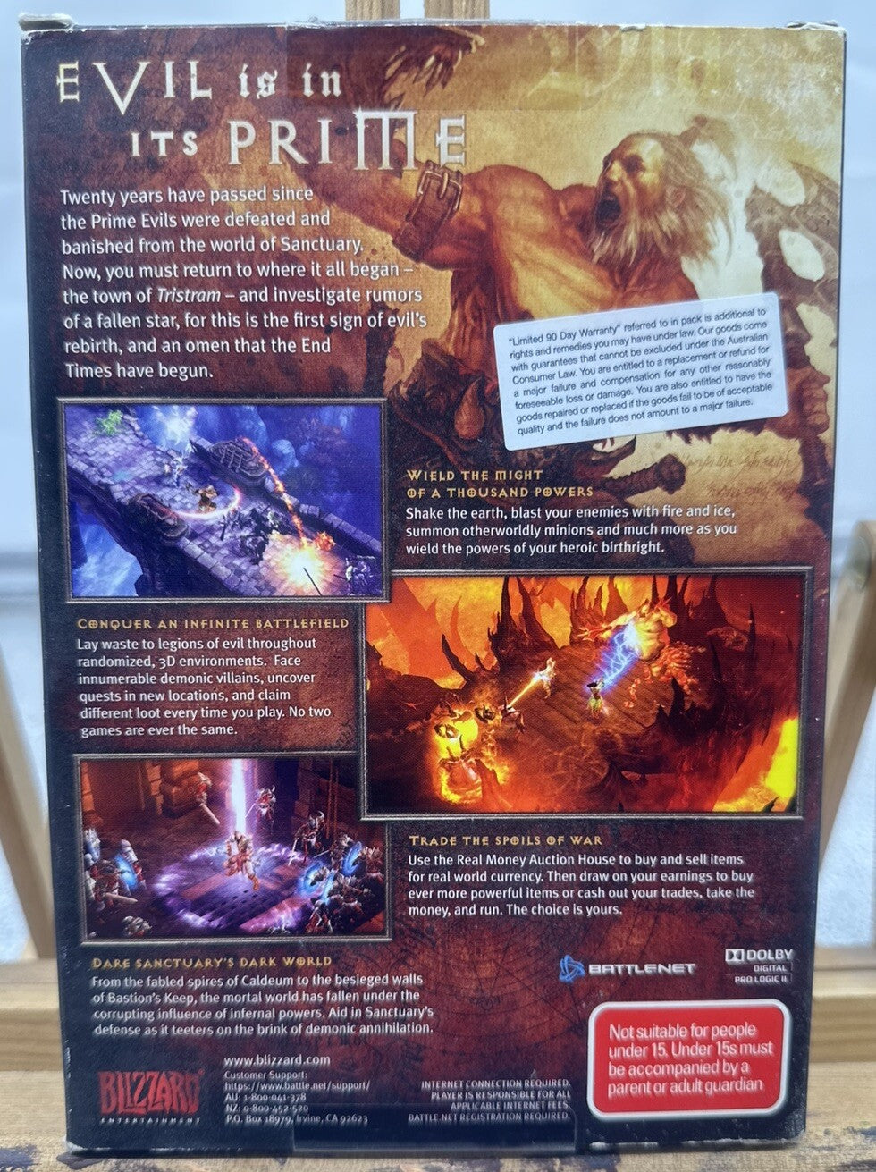 Diablo 3 PC Game Complete In Good Condition 6304